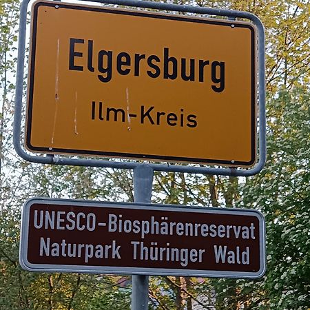 Ferienwohnung Hey Elgersburg Dış mekan fotoğraf