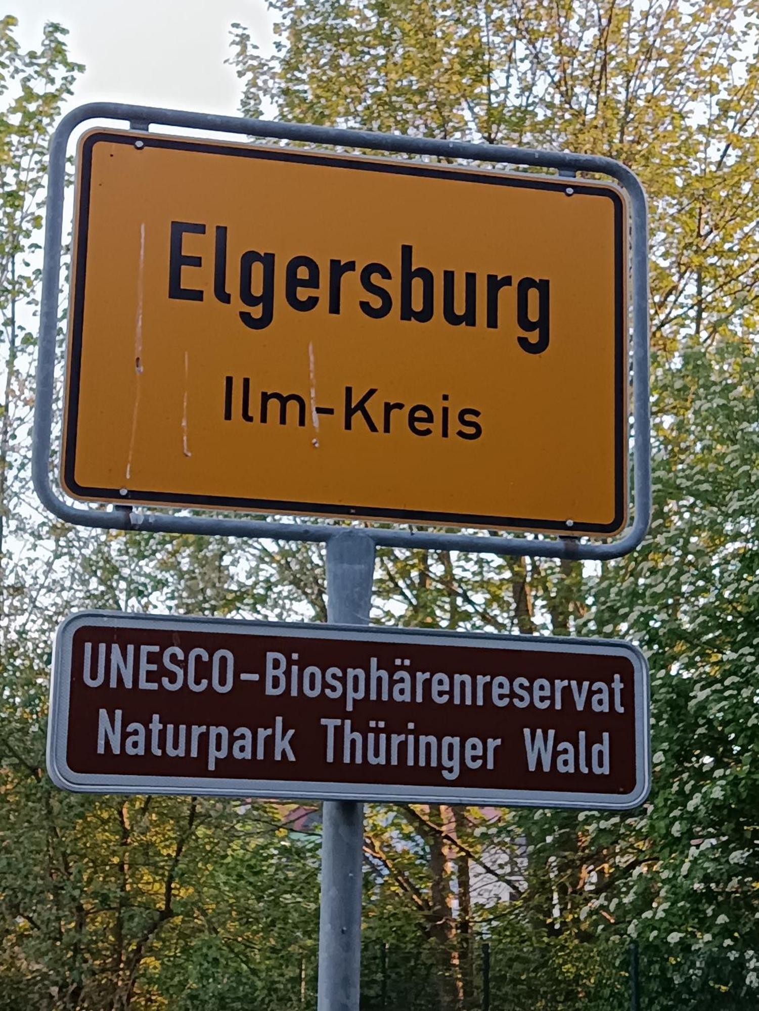 Ferienwohnung Hey Elgersburg Dış mekan fotoğraf